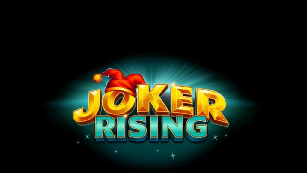 Joker Rising سلاٹ گیم کا ایک منظر جس میں رنگین پھل اور وائلڈ علامتیں دکھائی دے رہی ہیں۔